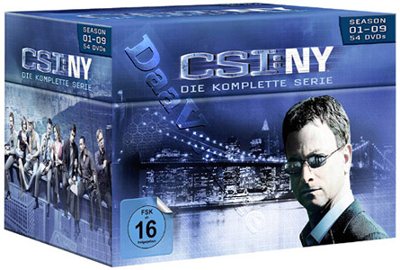 CSI: NY (Complete Seasons 1-9) - 54-DVD Box Set (DVD)